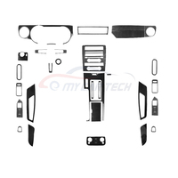 Autocollant de garniture intérieure en fibre de carbone pour Ford Mustang 2009-2013, accessoires décoratifs automobiles