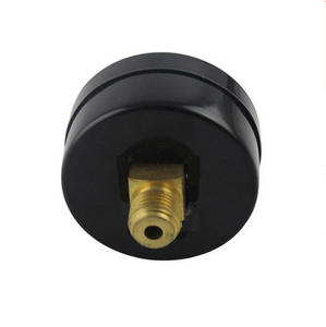 Medidor de pressão de concha de aço preto comum de 50mm, conexão traseira de barra <span class=keywords><strong>10</strong></span> - Product Image 3