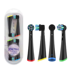 <span class=keywords><strong>Testine</strong></span> di Ricambio <span class=keywords><strong>Compatibili</strong></span> con Spazzolini Elettrici <span class=keywords><strong>Oral</strong></span>-<span class=keywords><strong>B</strong></span> Serie <span class=keywords><strong>IO</strong></span>, Setole Medie per Pulizia Profonda, Confezione da 4 per Uso Domestico e Esterno - Product Image 6