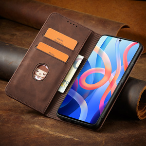 Étui <span class=keywords><strong>de</strong></span> <span class=keywords><strong>protection</strong></span> antichoc intégral à 360° pour <span class=keywords><strong>Redmi</strong></span> <span class=keywords><strong>Note</strong></span> 15 14 13 12 11 Pro 5G Plus, fermeture magnétique, style vintage professionnel - Product Image 3