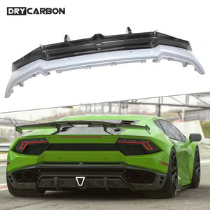 Custodia per kit corpo diffusore a labbro paraurti posteriore in carbonio secco per Lamborghini LP580 LP610 protezione paraurti <span class=keywords><strong>S</strong></span> Style - Product Image 1