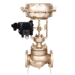 Modulating 4-20mA <b>Control</b> <b>Valve</b> Cast Steel ANSI Flange 150LB Spring Returned Pneumatic <b>Control</b> <b>Valve</b> with Positioner - Product Image 5