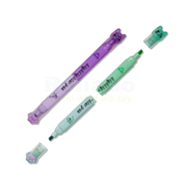 6 pièces surligneurs lumineux pour adultes Kisd écrivant en douceur dessin stylo Fluorescent personnalisé surligneur marqueur ensemble