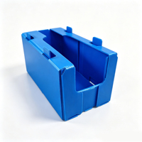 Boîte de rangement pliable en plastique creux empilable pour objets de valeur et vaisselle, certifiée SGS/ISO9001/RoHS