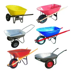 WB0102 Chine Usine Vente Directe De Haute Qualité Enfants Jouet Roue Brouette 0.4 CBF Sable Jardin Brouettes