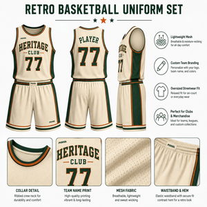 Maillots de <span class=keywords><strong>basket</strong></span>-ball <span class=keywords><strong>vintage</strong></span> rétro personnalisés Pro, streetwear canadien, uniformes d'équipe surdimensionnés, kits sublimés pour marques et vente en gros10 - Product Image 6