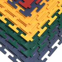 Dalles de sol modulaires en PVC emboîtables, robustes, pour garage industriel et atelier