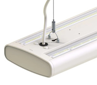 Support de fil de pince de câble de matériel de montage au plafond de 1.5*2000mm Kit de suspension de fil de 2 jambes avec des crochets de pression pour des lumières de panneau