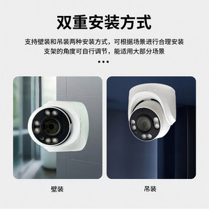 Edge Network Camera 3.6mm Lens TF Card Support Dome Surveillance Indoor Outdoor Security Monitoring - Product Image 3