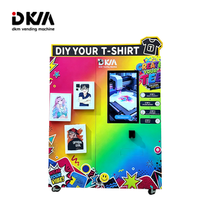 DKM Solución Integral de Impresión de Camisetas, Máquina Expendedora de Ropa con Logotipo Personalizado, Venta al Por Mayor, Soporte OEM ODM, Pantalla Grande - Product Image 3