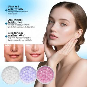 Crème de perles de caviar coréenne, crème éclaircissante pour la peau de verre, avec glutathion et niacinamide pour le soin du visage, étiquette privée OEM - Product Image 3