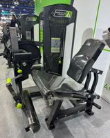 Machine à extensions de jambes assises SK Commercial, à charge par poulie, pour l'entraînement des quadriceps, équipement de fitness pour salle de sport