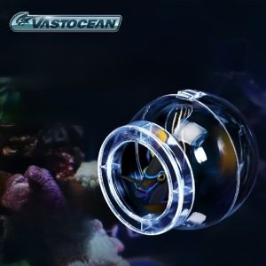 Balle de pêche pour <span class=keywords><strong>aquarium</strong></span> avec support magnétique, outil de capture de poissons en plastique - Product Image 2