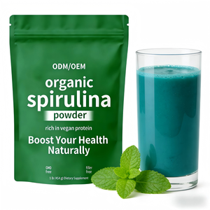 Espirulina Orgánica en Polvo OEM <span class=keywords><strong>de</strong></span> Marca Privada, Rica en Proteínas, Vitaminas y Minerales, Apoyo Inmunológico - Product Image 3