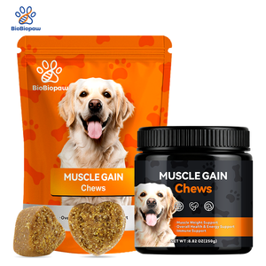 Complément en Bouchées Tendres pour le Tonus Musculaire Canin, Protéine de Lactosérum et Créatine, Renforce la Vigueur du Chiot à l'Adulte, Tendre et Appétent - Product Image 1