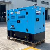 Générateur diesel silencieux EPA Factory Direct, monophasé/triphasé, 15 kW, 20 kVA, 10 kW, 7 kW, 10 kVA, refroidi par eau, avec ATS