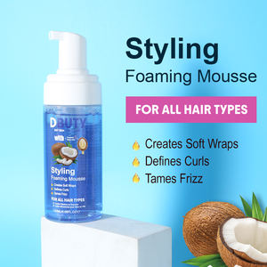 DBUTY <span class=keywords><strong>Mousse</strong></span> Riche Naturelle à Tenue Forte Produit de Coiffure Bio Rapide <span class=keywords><strong>Mousse</strong></span> <span class=keywords><strong>Fixante</strong></span> Naturelle pour Tous les Types de Cheveux - Product Image 4
