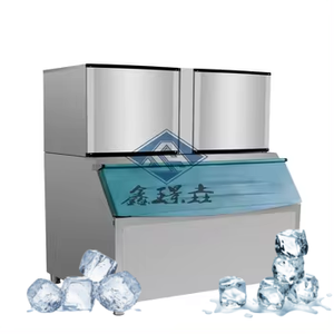 500kg 900kg 1000kg Cube <b>Ice</b> Maker <b>Machine</b> With Factory Price <b>Ice</b> Cube <b>Machine</b> Industrial - Product Image 3