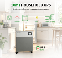 Système de Stockage d'Énergie Tout-en-un Whayo (ESS) 15kWh 16kWh avec Batterie LiFePO4 et Onduleur Hybride 6.5kW 8.2kW 11.2kW pour la Sauvegarde Énergétique Domestique