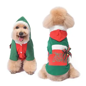 Wholesale Pet Clothes Warm Halloween Christmas Pet Costume Dog For Adults Christmas Outdoor Clothes Sweater