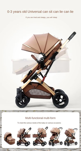 Sistema de Viaje de Lujo 3 en 1 para Bebés con Asiento de Coche, Plegable y Ligero - Product Image 3