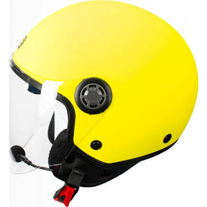 Casco Jet Befast Rapid Connect III Matt Fluo Yellow con intercomunicador integrado L - Product Image 2