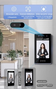 Ücretsiz yazılım bulut LInux yüz tanıma terminali erişim kontrolü biyometrik erişim kontrolü ürün zaman katılım - Product Image 4
