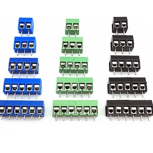 Terminals 2.54 2P 3P 4P 5P 6P 7P 8P 9P 10P 12P 16P Splice Terminal KF128 2.54mm PCB Screw Mini Terminal Blocks For Wires