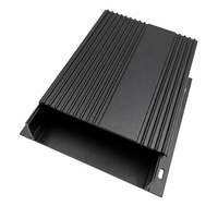 Boîtier de dissipateur thermique en aluminium extrudé 147*41mm, boîte de projet électronique dissipant la chaleur, boîtier d'instrument