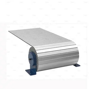 CNC-Maschine flexibler Akkordeon-Typ Schutzgitter Aluminium Vorhang Schweller-Schürze