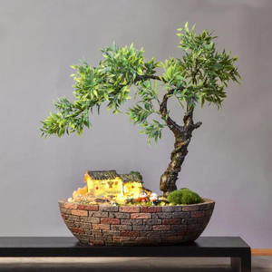 Alta calidad casa adorno Led luz Artificial <span class=keywords><strong>de</strong></span> <span class=keywords><strong>Bonsai</strong></span> - Product Image 4