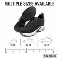 Chaussures de sport décontractées respirantes en maille absorbant les chocs pour femmes, idéales pour la marche quotidienne et les activités sportives – Vente en gros professionnelle