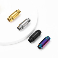 Nouvelle arrivée bijoux en acier sans ternissement fermoir magnétique pour la fabrication de bracelets et de colliers en cuir