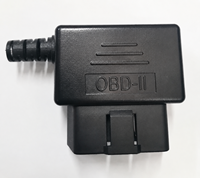 OBD2-Stecker 16-PIN Universeller Knopf-Vorverdrahteter OBD II Männlicher Anschluss