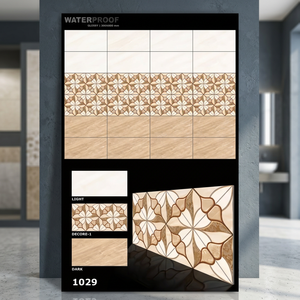 Carreaux muraux en céramique moderne OEM ODM 300x600mm, mosaïque numérique émaillée, briques réfractaires pour murs intérieurs, salles de bain et décoration extérieure - Product Image 6