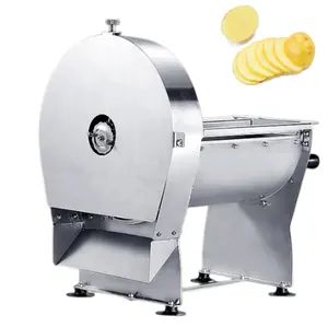 Elektrische Tafelblad Aardappelsnijder/Chips Maken Machine/Zoete Aardappel Kool Snijmachine Voor Verkoop