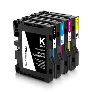 Ocbestjet GC41 Compatible Ink Cartridge With Pigment Ink For Ricoh IPSiO SG 3100 2100 2010L 7100 SG 3110 3120SF