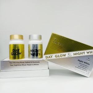 DUOZI Day Glow Night White Glutathione Capsules, Complément de Beauté pour la Peau, Éclaircissant et Bien-être, 60 Capsules, Fabrication en Marque Blanche - Product Image 3
