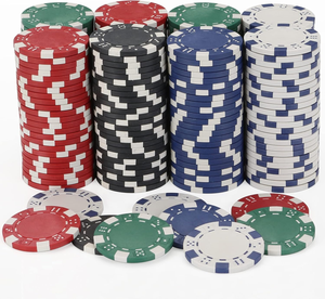Jetons de poker personnalisés avec design couronne et noyau en fer - Jetons de jeu de casino personnalisés et cadeaux promotionnels - Product Image 3