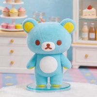 Vente en gros Nouvelle Arrivée Authentique Play Planet Officiel Rilakkuma Série Sherbet Fun Figurine Floquée Boîte Mystère Ornement de Bureau