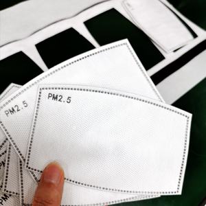 Einweg-PM2.5-Masken filter Atmungsaktive Luft filtration Vlies folien Ersatz tabletten Schmelz geblasenes Gewebe für hohe Effizienz - Product Image 3