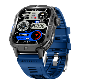 Nouvelle montre intelligente GPS carrée H3 Sport, grand écran HD, appels Bluetooth réels, détection de la fréquence <span class=keywords><strong>cardiaque</strong></span>, boussole, rappel d'exercice, sans fil - Product Image 6