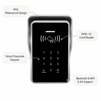 Sistema de Control de Acceso Inteligente al por Mayor, Lector RFID Bluetooth, Sistema Operativo Linux, Pantalla LCD, Carcasa Impermeable de ABS, Panel Acrílico, CE