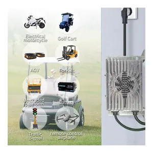 Chargeurs de batterie de chariot de golf chargeurs embarqués étanches pour chariot de golf électrique chargeur de chariot élévateur pour batterie au lithium