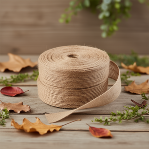 Nastro di Juta Naturale 1 Pollice X 370 Pollici Intrecciato Ecologico per Decorazioni e Regali - Product Image 2