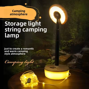 Camping <b>Lantern</b> Birthday Festival Party Line String Decoration Light Strong Magnet Built-in Battery Outdoor Atmosphere Tent <b>Lamp</b> - Product Image 4