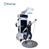 FuninVR ZY-VR-1JL Machine de jeu de réalité virtuelle commerciale en libre-service à lecture automatique pour enfants