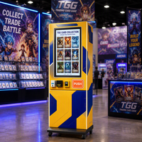 Kiosque mural de distribution de cartes à collectionner CNUS avec SDK, surveillance à distance et conformité ADA pour les packs boosters et les produits de collection