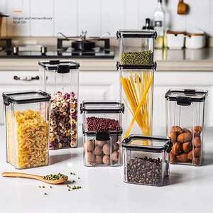 Kitchen Use Plastic <b>Food</b> Storage <b>Containers</b> Set <b>Container</b> Storage and <b>Container</b> Storage of <b>Dog</b> <b>Food</b> Kitchen Items - Product Image 3
