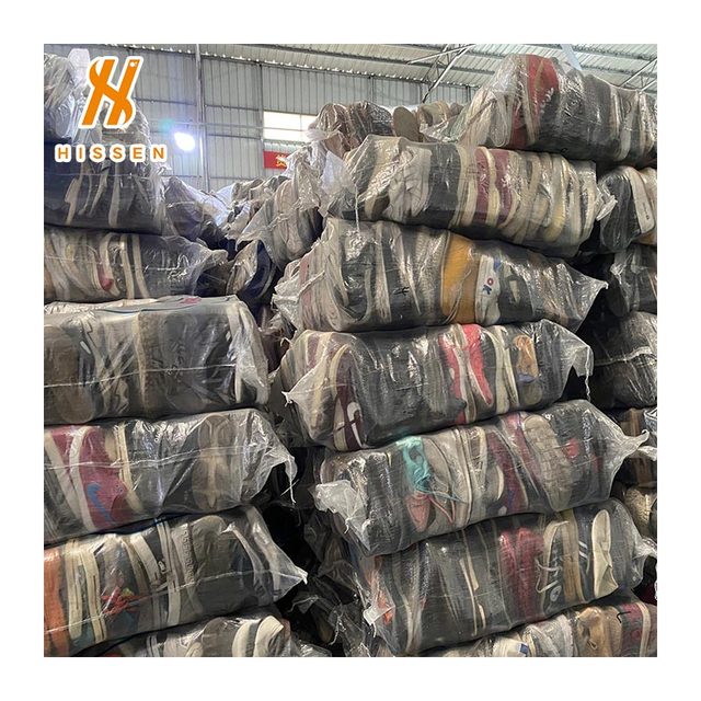 Used Shoes Bales Factory Wholesale a Grade Second Hand Shoes for Men Women Mixed Chaussures Friperie for Africa